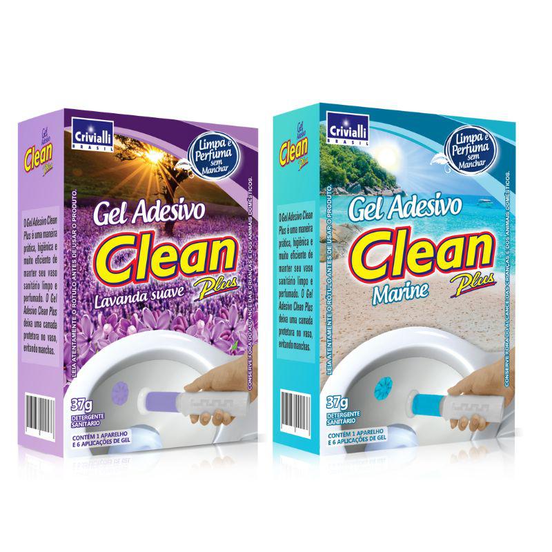 GEL ADESIVO CLEAN PLUS C/ APLICADOR