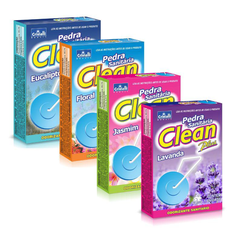 PEDRA SANITÁRIA CLEAN PLUS - ODORIZANTE SANITÁRIO