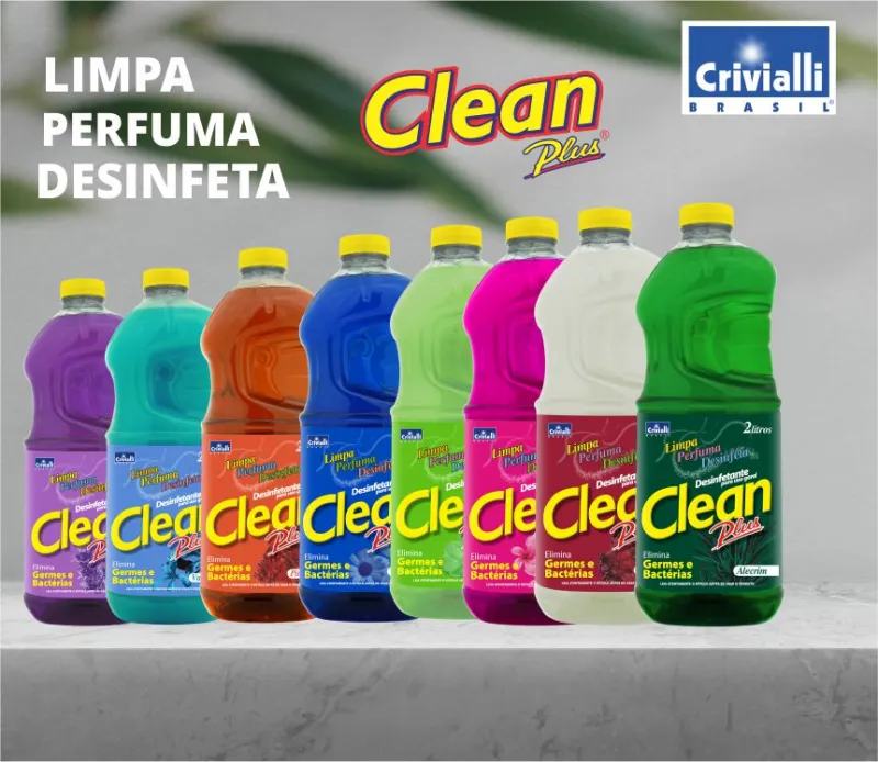 Imagem ilustrativa de Desinfetante clean plus