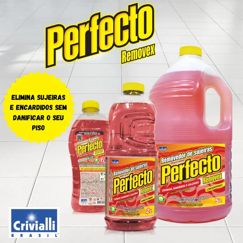 Imagem ilustrativa de Produto para desencardir piso branco